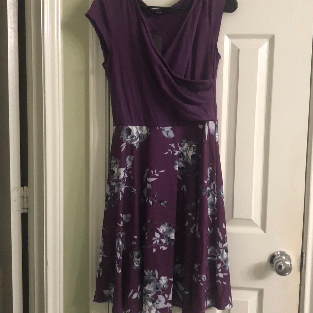 Laksmi purple dress